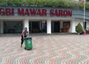 Polsek Kelapa Gading Gelar Bakti Religi di Gereja Mawar Saron Sambut Hari Bhayangkara ke-79