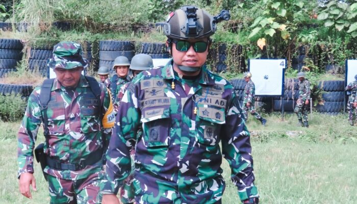 Kodim 1710/Mimika Gelar Latihan Menembak, Tingkatkan Kemampuan Prajurit