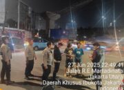 Polsek Pademangan Gelar Patroli Malam, Amankan Pelaku Pencurian dan Premanisme