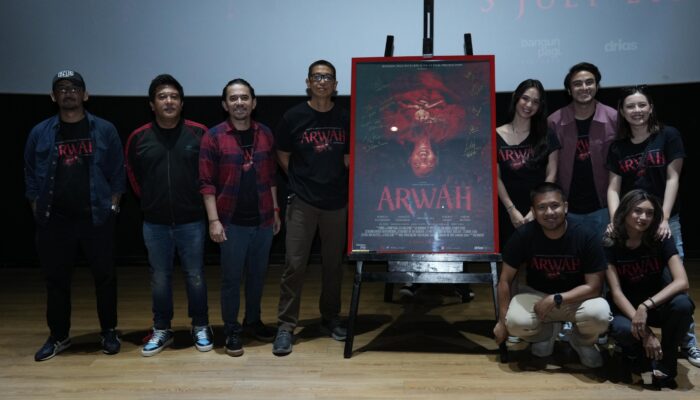 Press Screening Film Arwah Antara Teror Supranatural Dengan Emosi Keluarga Yang Melekat