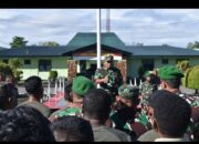 Tingkatkan Disiplin Prajurit, Dandim 1710/Mimika Berikan Penekanan Saat Apel Pagi
