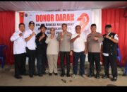 Jelang HUT Bhayangkara ke-79 Polsek Bekasi Barat Gelar Donor Darah