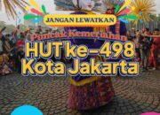Puncak Perayaan HUT-498, Pemprov DKI Padukan Pertunjukan Kolosal dan Harapan Menuju Lima Abad Jakarta