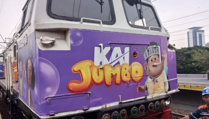 KAI – Kementerian Ekonomi Kreatif – Visinema Kolaborasi Hadirkan Karakter Si Jumbo