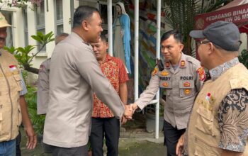 Wakapolres Metro Jakarta Utara Gelar Kegiatan Minggu Kasih di Gereja Katolik Paroki Santo Fransiskus Xaverius Koja