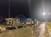 Jelang 1 Juli, Kodim 1710/Mimika Dengan Polres Mimika Gelar Patroli Bersama
