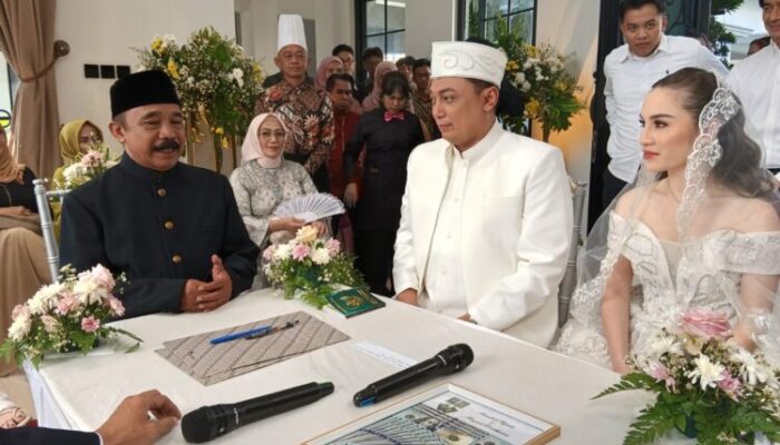 Adegan Menikah Elina Joerg dan Fadli Fuad Bikin Baper, Netizen: Kalau Jodoh, Mau Bilang Apa