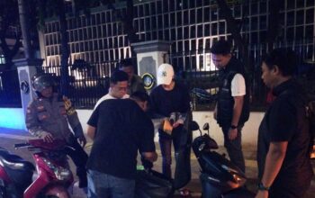 Polsek Pademangan Gelar Patroli Malam, Amankan Motor Bodong dan Parkir Liar