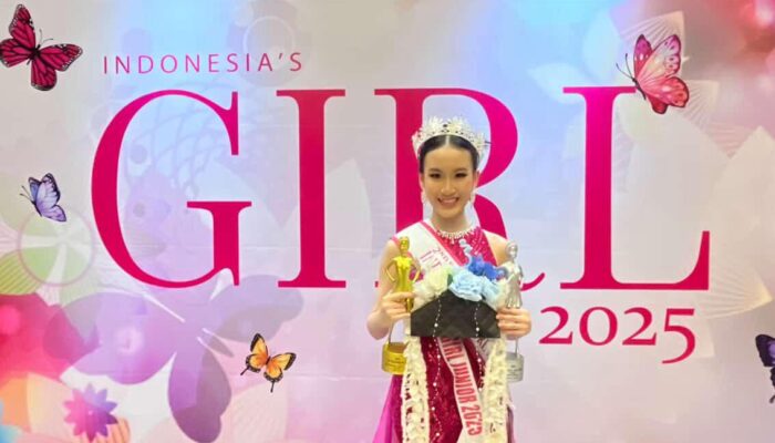Keren! Shira Dominique Mulyono Raih Runner-Up 2 Indonesia’s Girl Junior 2025