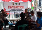 Ngopi Kamtibmas Polsek Pademangan, Warga Diajak Aktif Cegah Kejahatan Lingkungan