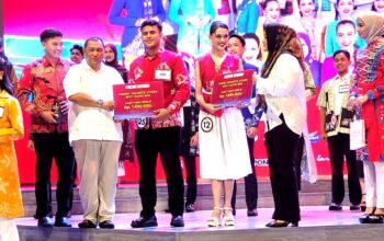 Panggil Muhammad Aziz Azmi dan Gladys Ruth Anggiani Terpilih Sebagai Pemenang Abang – None Jakarta Utara 2025