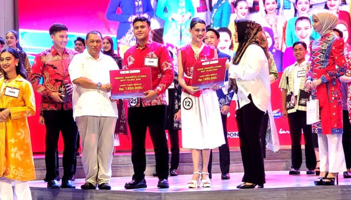Panggil Muhammad Aziz Azmi dan Gladys Ruth Anggiani Terpilih Sebagai Pemenang Abang – None Jakarta Utara 2025