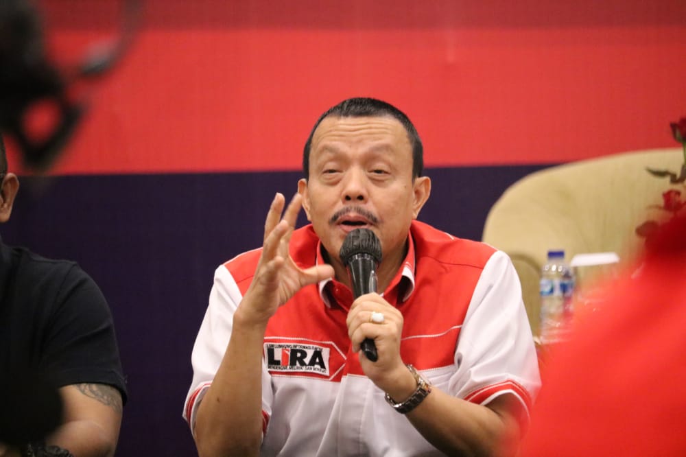 HM Jusuf Rizal Presiden LIRA