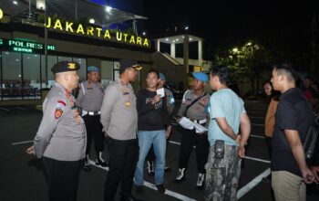 Polres Metro Jakarta Utara Gelar Apel KRYD, Antisipasi Gangguan Kamtibmas Pasca Laga Persija vs Arema FC
