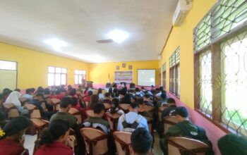 Cegah Tangkal Radikalisme, Satgas TMMD Kodim 1506/Namlea Sosialisasi di SMK N 3 Buru Selatan