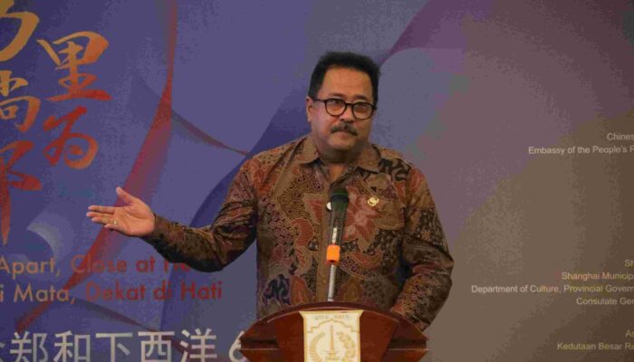 Dukung Pertukaran Budaya Indonesia-Tiongkok, Wagub Rano Buka Pameran Warisan Cheng Ho