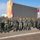 PRAJURIT KOLINLAMIL DILIBATKAN DALAM UPACARA TRADISI KEHORMATAN MILITER DI BATUJAJAR