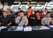 POLRES METRO BEKASI KOTA UNGKAP KASUS TINDAK KEKERASAN SEKSUAL BERBASIS ELEKTRONIK