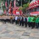 Lagu Indonesia Raya Bergema di Bundaran HI Sambut HUT ke-80 RI