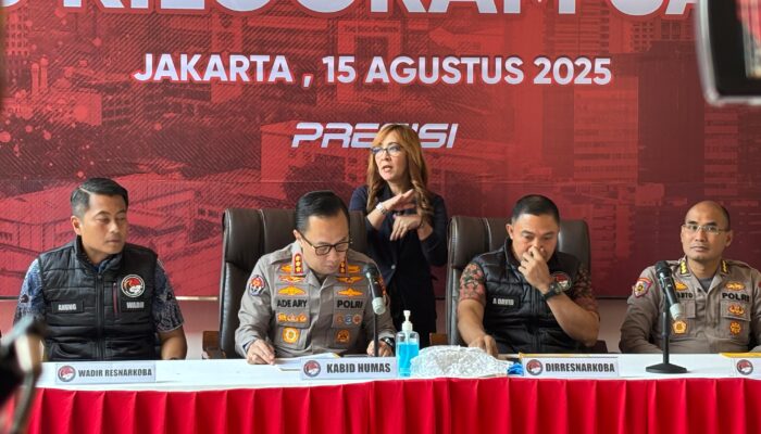 Polda Metro Jaya Bongkar Sindikat Narkoba, Sita 516 Kg Sabu Selamatkan 2,6 Juta Jiwa