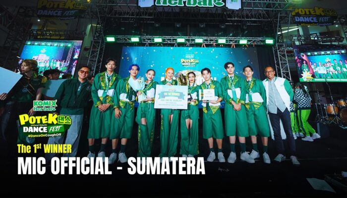 Komix Herbal POTEK Dance Fest:  Kiprah Anak Muda dari Depan Ponsel, Hingga Belajar Sampai ke Korsel