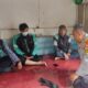 Jaga Kondusivitas Wilayah, Bhabinkamtibmas Pengasinan Sambangi Pangkalan Ojol