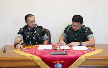 Jabatan Wakapuspen TNI Resmi Diserahterimakan