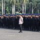 Brimob Polda Metro Jaya Amankan Aksi GEBRAK di Jalan Medan Merdeka Selatan
