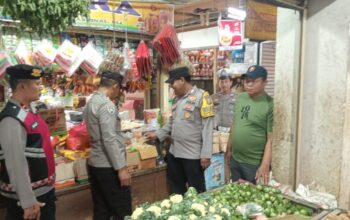 PATROLI SENTRA EKONOMI PASAR BANTARGEBANG WUJUDKAN RASA AMAN BAGI PEDAGANG DAN PEMBELI