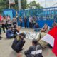 Polsek Bekasi Utara melaksanakan Pengamanan Aksi Unjuk Rasa FORMASI di Depan Kantor PDAM Tirta Patriot Kota Bekasi
