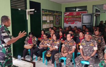 Ciptakan Situasi Kondusif Di Tengah-Tengah Warga, Kodim 1710/Mimika Bersama Komponen Pendukung Terus Menggelar Patroli Humanis Jelang HUT Ke-80 TNI