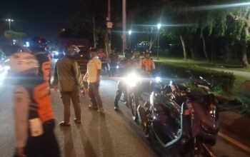 Koramil 07/Kemayoran Bersinergi Bersama Tiga Pilar dan Komponen Pendukung Gelar Patroli Malam serta Himbau Aktifkan Pos Kampling
