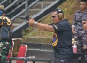 PANGLIMA KORPS MARINIR DAN PEJABAT UTAMA LAKSANAKAN OLAHRAGA MENEMBAK