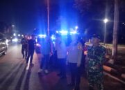 Sisir Titik Rawan, Babinsa Koramil 07/Kemayoran bersama Tiga Pilar dan Komponen Pendukung Laksanakan Patroli Kendaraan