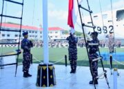 KOLINLAMIL TANAMKAN NILAI NASIONALISME LEWAT UPACARA BENDERA RUTIN