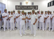 KOMANDAN SATLINLAMIL 3 PIMPIN ACARA PENGUKUHAN JABATAN WADAN SATLINLAMIL 3
