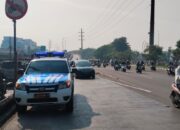 Cegah Kecelakaan, Polres Jakbar Tegaskan Motor Dilarang Masuk Fly Over Pesing