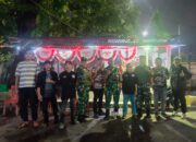 Kolaborasi Kodim 0505/JT dan Komduk Gelar Patroli/Siskamling di Duren Sawit