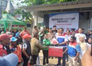 Polsek Bekasi Barat Salurkan 450 Paket Sembako kepada Ojek Online (Ojol)