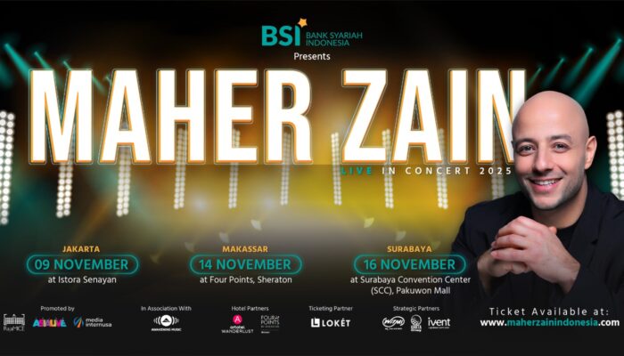Maher Zain Siap Gelar Tur Konser di Indonesia, Tiga Kota Jadi Destinasi