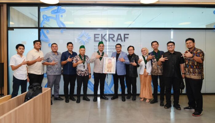 Menteri Ekraf Ajak HMI Kolaborasi Kembangkan Ekonomi Kreatif Berkelanjutan