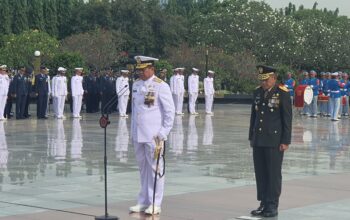 KAS KORMAR IKUTI ZIARAH NASIONAL DALAM RANGKA HUT KE-80 TNI 2025