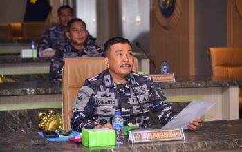 ASOPS PANGKORMAR MEMBERIKAN PENGARAHAN KEPADA SATGAS KORPS MARINIR