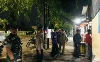 Demi Mewujudkan Sinergitas Keamanan Wilayah, Kodim 0505/JT Gelar Patroli/Siskamling Bersama Komduk