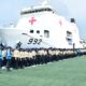 DARI DERMAGA KOLINLAMIL, PELAJAR SMP HANG TUAH IKUTI PELAYARAN PEMBINAAN KARAKTER BANGSA KE-VII