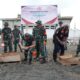 Dandim 1710/Mimika Dampingi Kasdam XVII/Cenderawasih Hadiri Groundbreaking Pembangunan Koperasi Desa dan Kampung Merah Putih