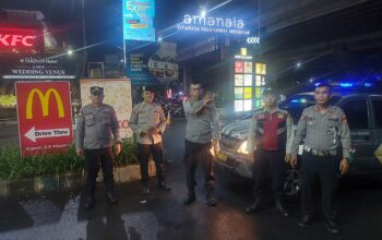 Patroli Skala Sedang Polsek Bekasi Barat Amankan Wilayah