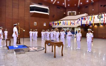PANGKOLINLAMIL HADIRI SERTIJAB SEJUMLAH JABATAN STRATEGIS TNI AL