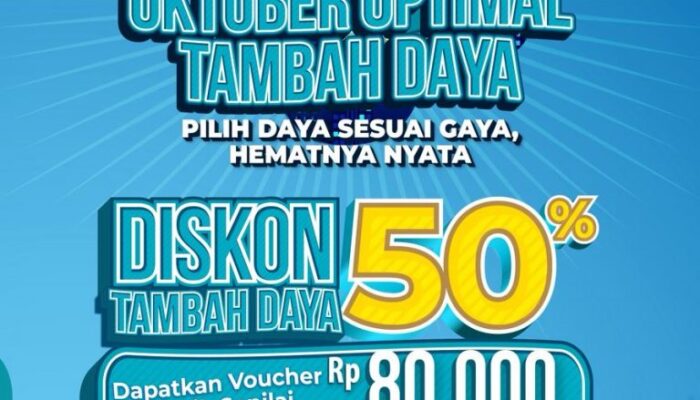 PLN Hadirkan Promo “OOTD” Spesial HLN ke-80: Diskon 50% Tambah Daya dan Voucher Listrik Rp80 Ribu!