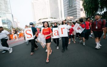 Andien Ajak Masyarakat Jaga Lingkungan Lewat Aksi Plogging Menjelang Konser Suarasmara